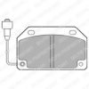 DELPHI LP172 Brake Pad Set, disc brake